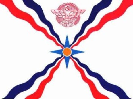 Bandeira dos assírios da Armênia