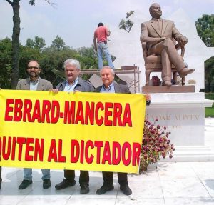 Statue of late Azerbaijan dictator at Mexico City park angers activitists