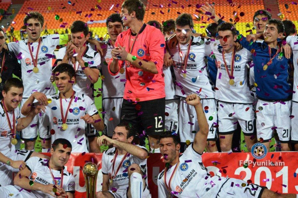 Pyunik é campeão da Copa da Armênia 2013