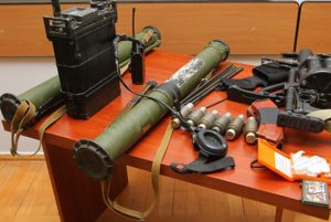 Armamento apreendido pelo exército de Artsakh