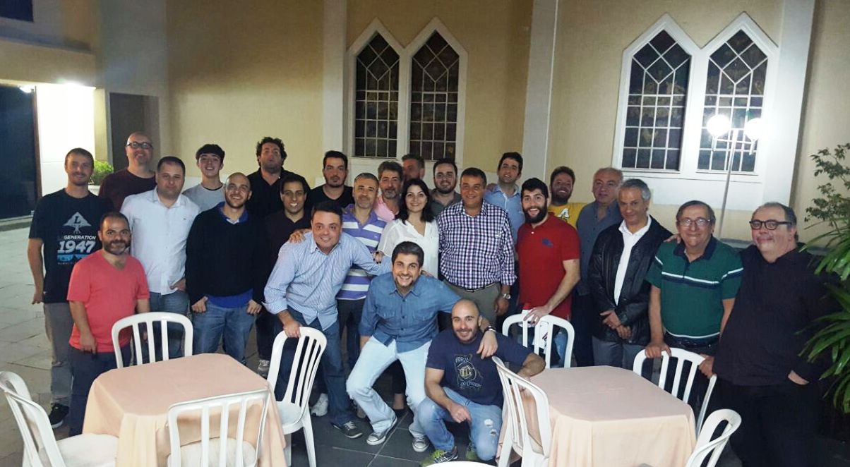 Comunidade Armênia de Osasco , Tashnagtsutiun e SAMA - Clube Armênio em confraternização no lançamento do projeto dos Jogos Navasartian 2016 - Córdoba - Argentina