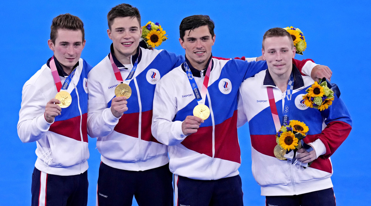 Ginasta Do Russo, Medalheiro Cinco Vezes Dos Jogos Olímpicos